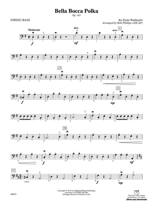 Bella Bocca Polka: String Bass