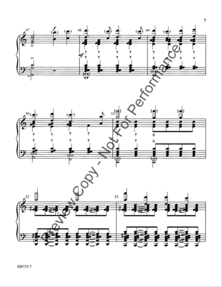 Low in the Grave He Lay (Up from the Grave He Arose) 5-Octaves scores gallery preview page 8