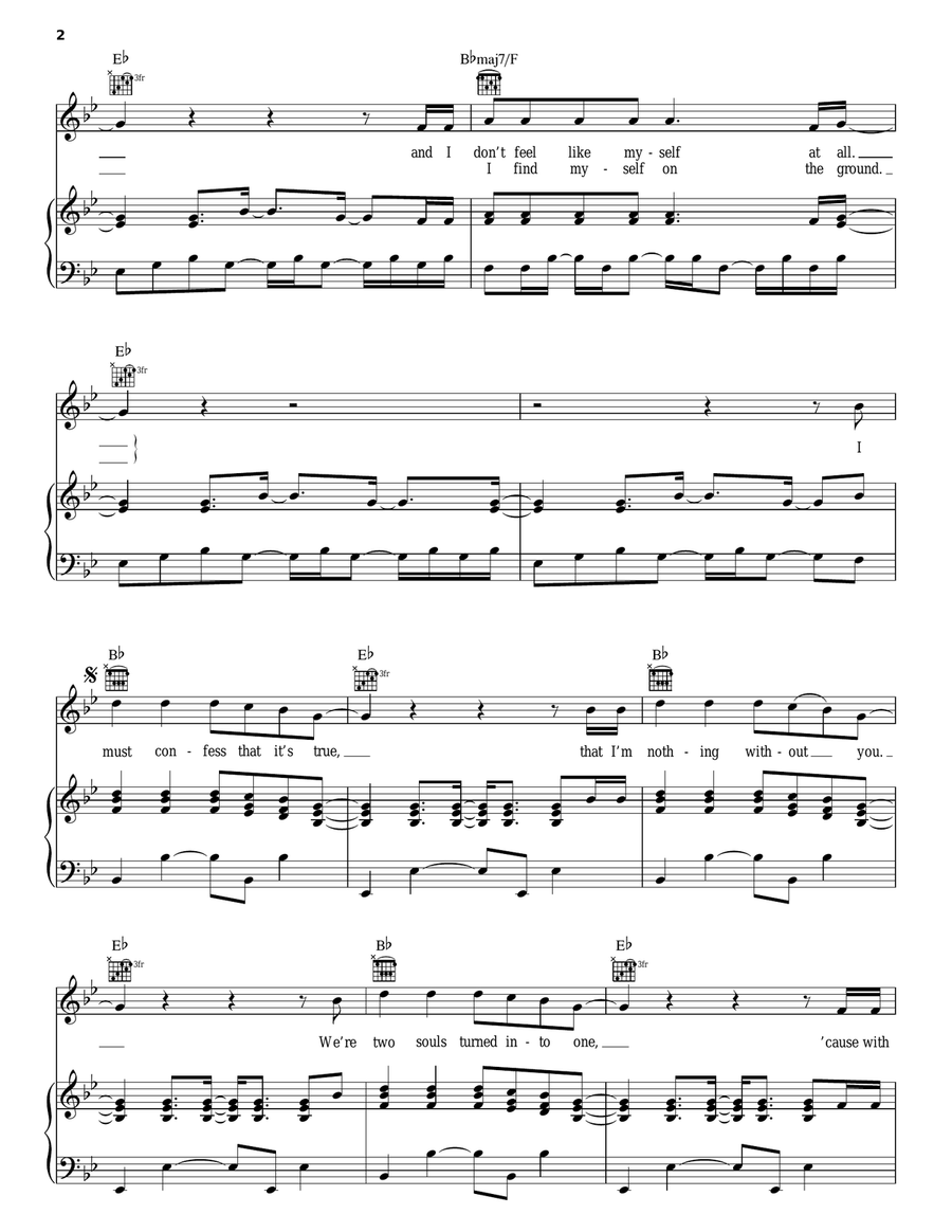 Confess Confess Acoustic Guitar scores gallery preview page 2