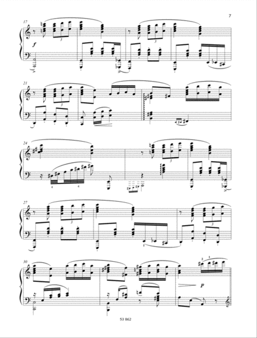 Por una Cabeza Piano Solo scores gallery preview page 2