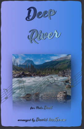 Book cover for Deep River, Gospel Song for Flute Duet
