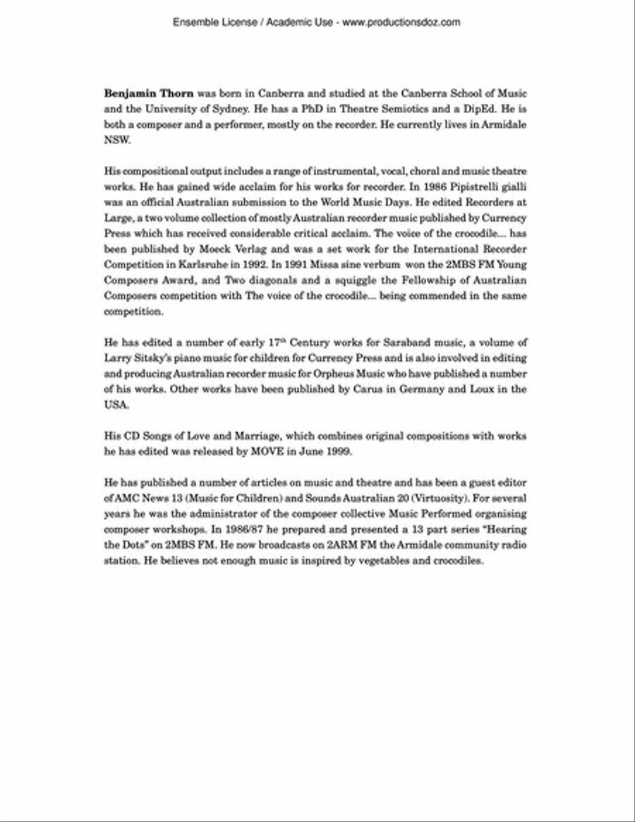 Ring Around the Bath Classical Guitar scores gallery preview page 2