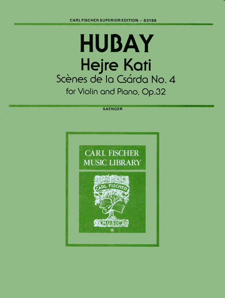 Hejre Kate, Op. 32 (Scenes de la Csarda No. 4)