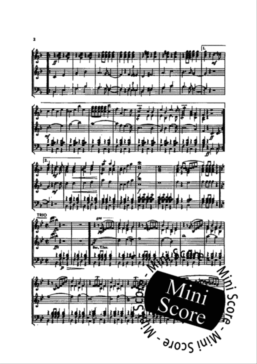 Hoch Heidecksburg Fanfare Band scores gallery preview page 6