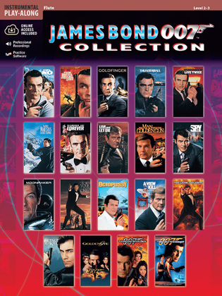 Book cover for James Bond 007 Collection - Flute (Book/CD)