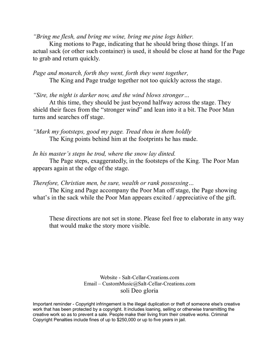 Good King Wenceslas (The Mini Opera) image number null