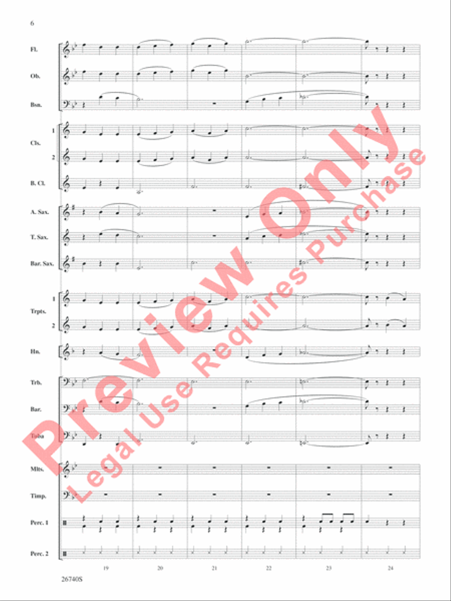 It's the Most Wonderful Time of the Year Concert Band scores gallery preview page 7