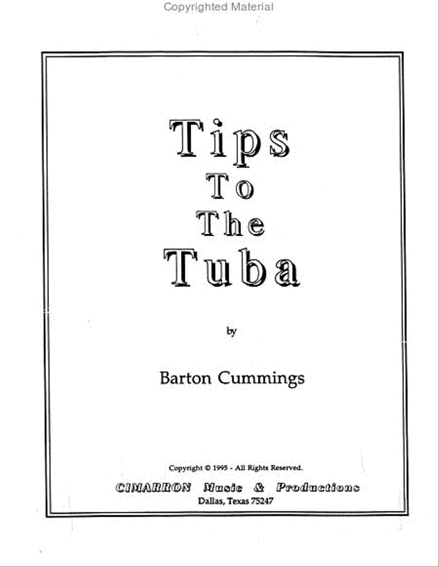 Tips To The Tuba Tuba scores gallery preview page 2