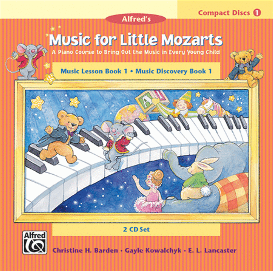 Music for Little Mozarts - Book 1 (CDs) Piano Method scores gallery preview page 1