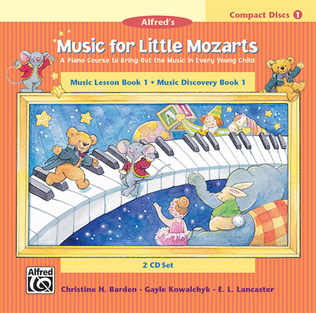Book cover for Music for Little Mozarts - Book 1 (CDs)