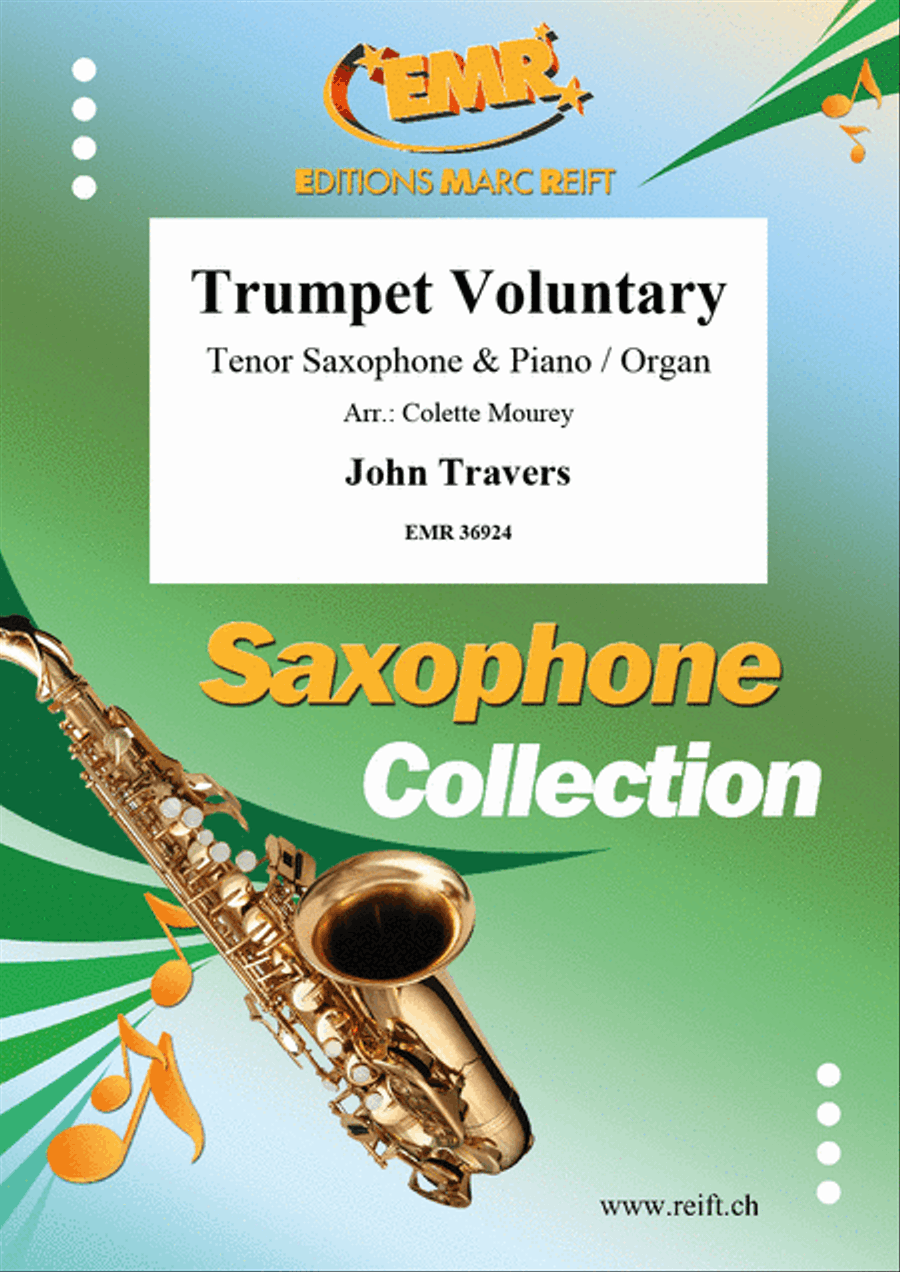 Trumpet Voluntary Trumpet Voluntary Tenor Saxophone scores gallery preview page 1