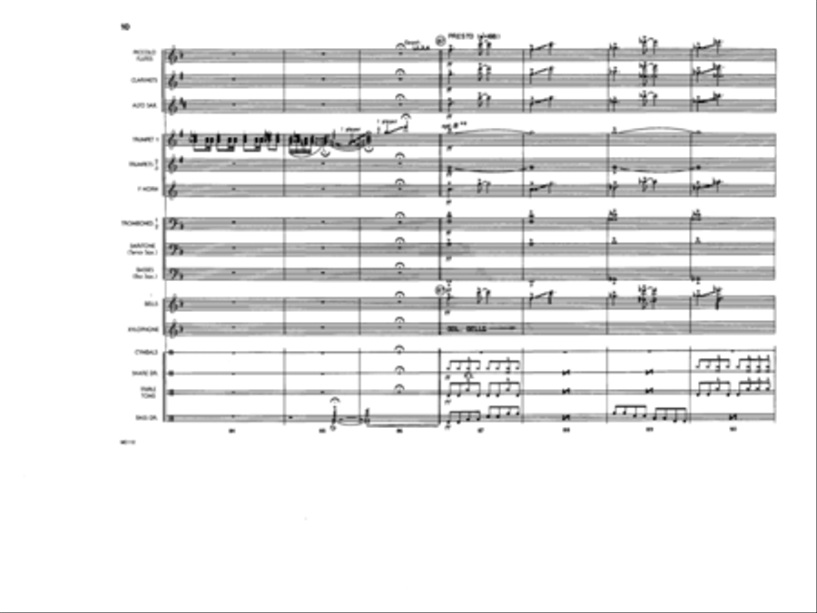 Fire Dance Fire Dance Marching Band scores gallery preview page 11