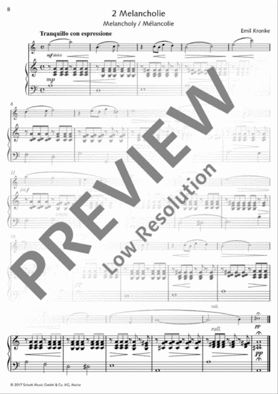 Humming Birds Flute Solo scores gallery preview page 9