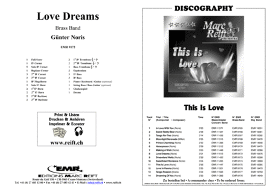 Love Dreams Brass Band scores gallery preview page 2