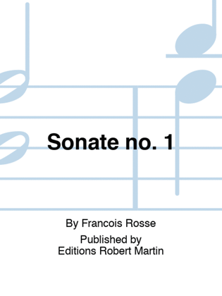 Sonate no. 1