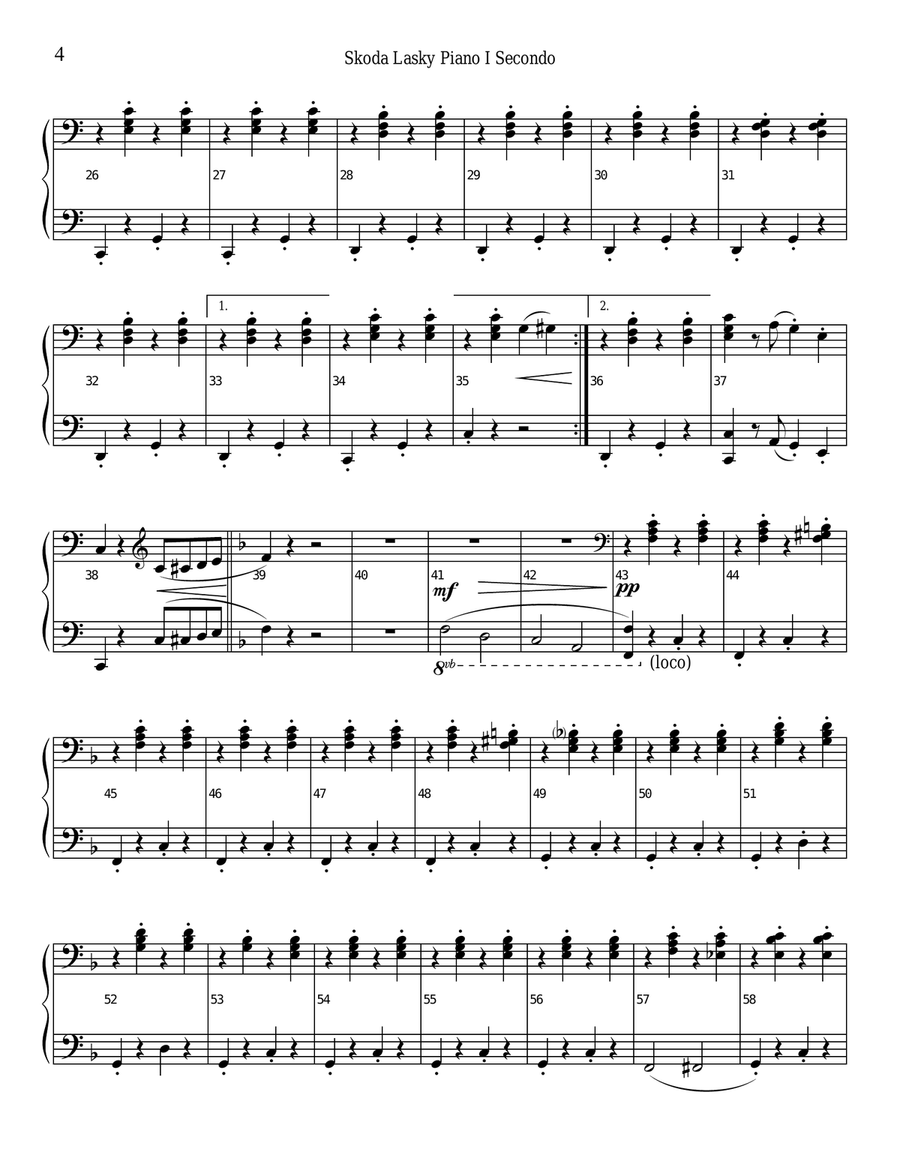 Skoda Lasky Skoda Lasky Small Ensemble scores gallery preview page 4