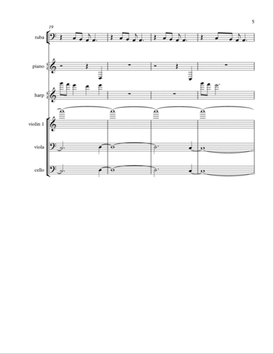 Psychedelic Realm - Score Only Full Orchestra scores gallery preview page 5