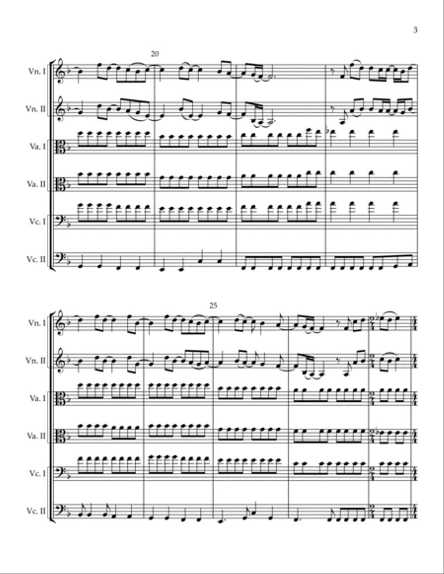 Hey Jude Cello scores gallery preview page 3
