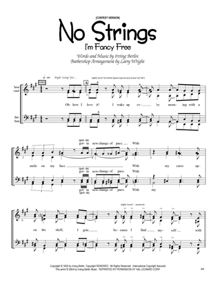 Book cover for No Strings (i'm Fancy Free)