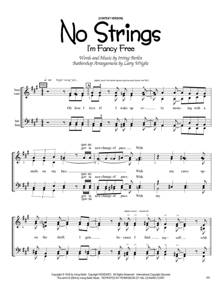 No Strings (i'm Fancy Free) image number null