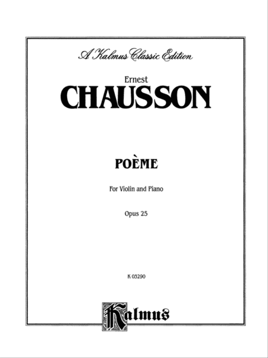 Poeme Small Ensemble scores gallery preview page 2