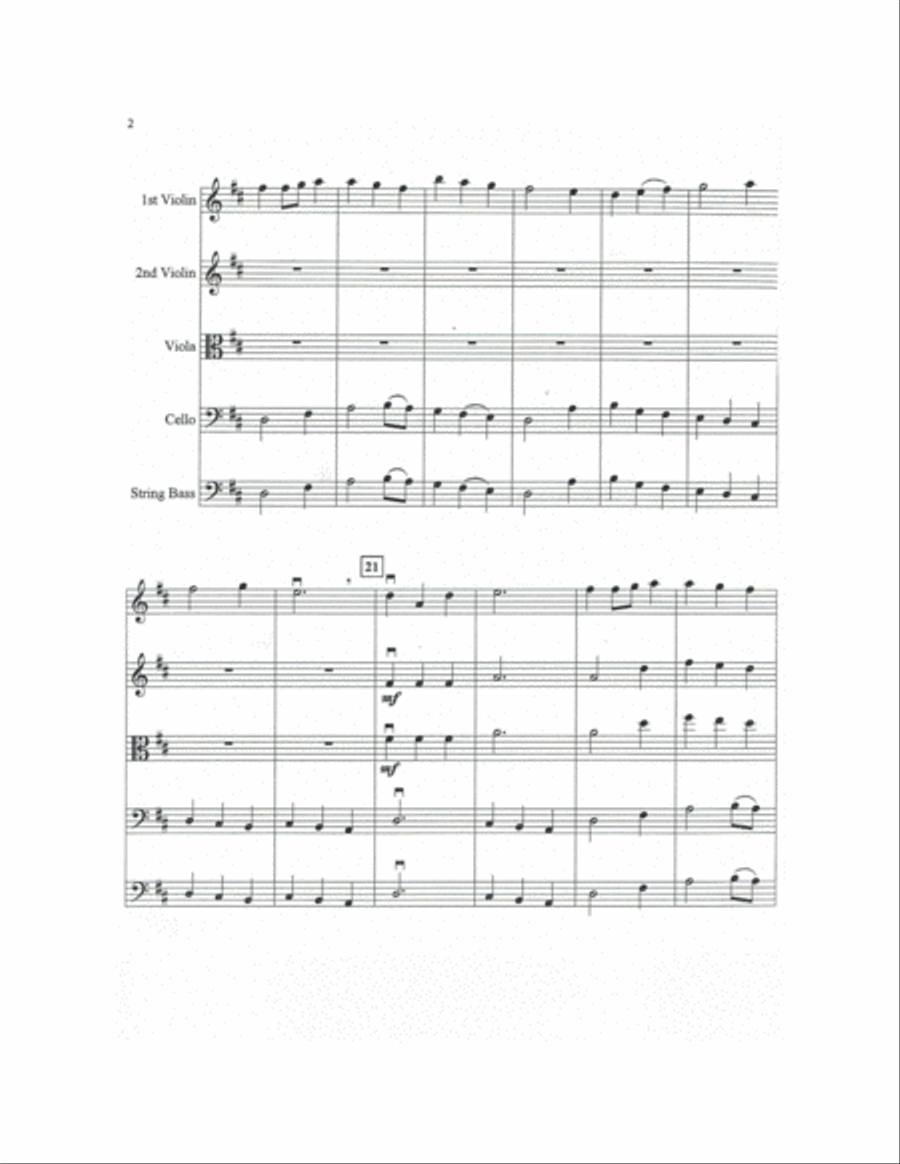 OPUS ONE String Orchestra scores gallery preview page 4