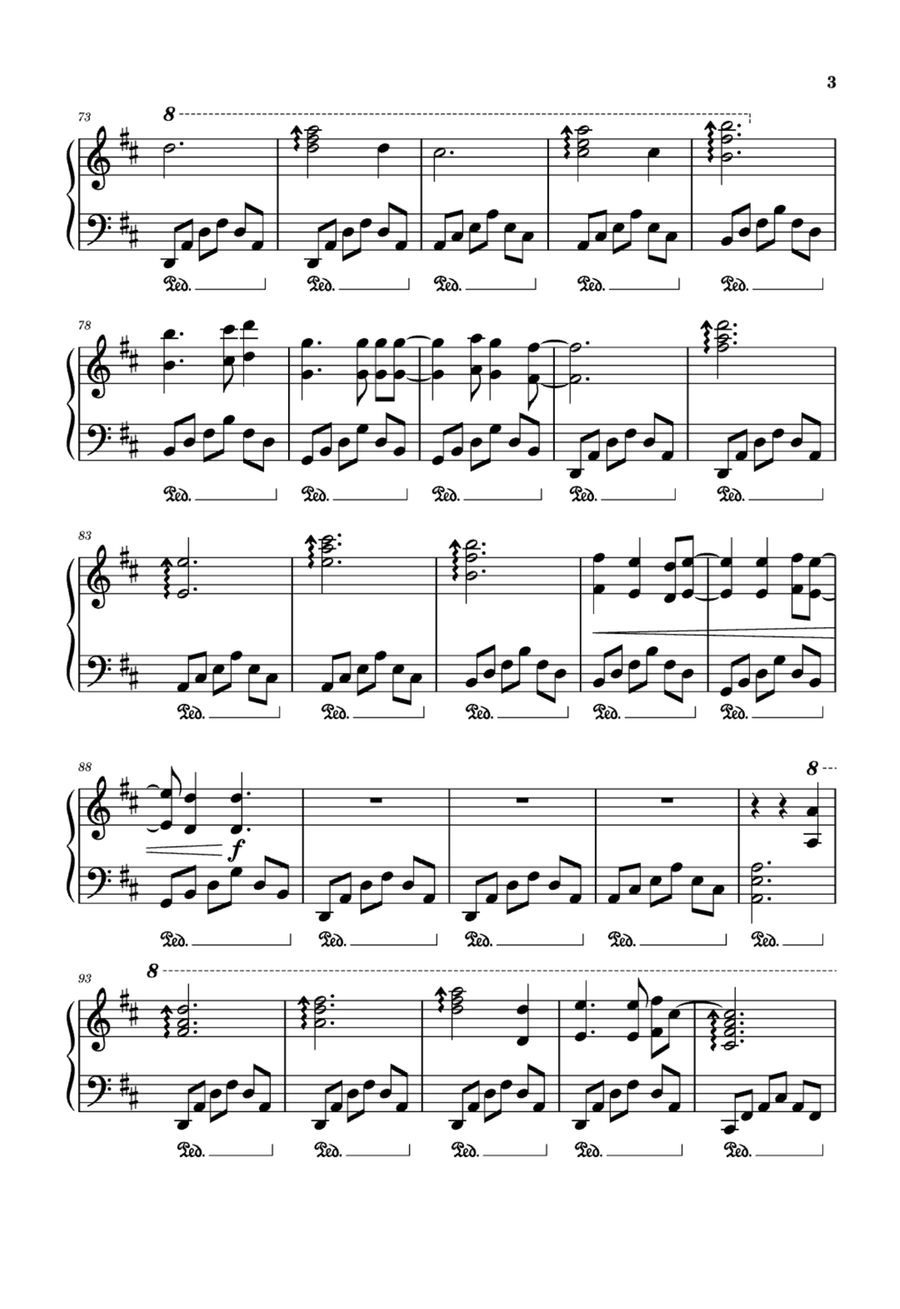 Say Something Easy Piano scores gallery preview page 3