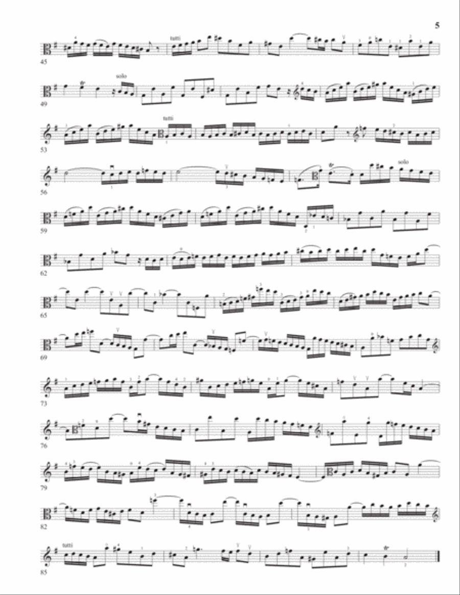 Concerto for Two Violas and Piano in A Minor SOLO INSTRUMENTS & PIANO Piano scores gallery preview page 5