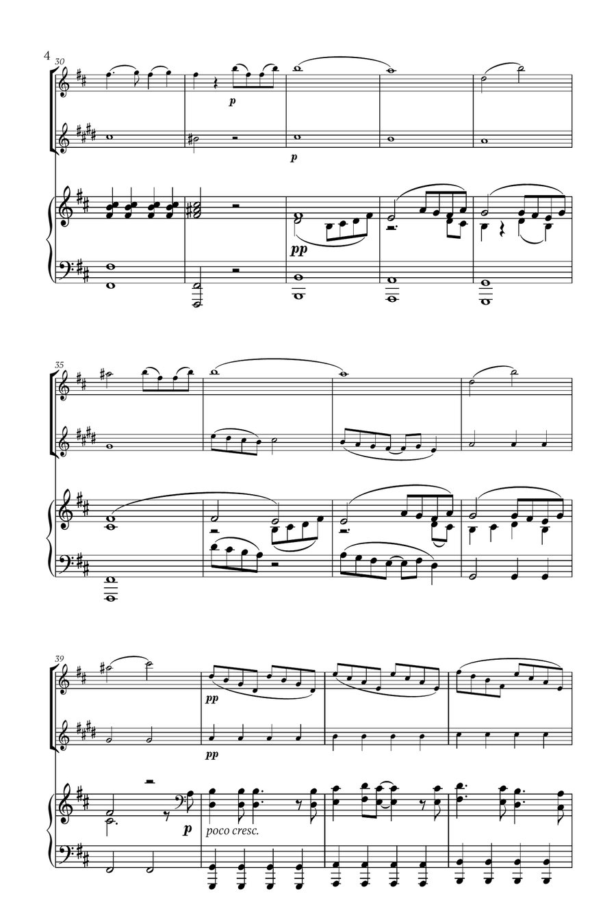 Mary, Did You Know? Mary, Did You Know? Woodwind Duet scores gallery preview page 4