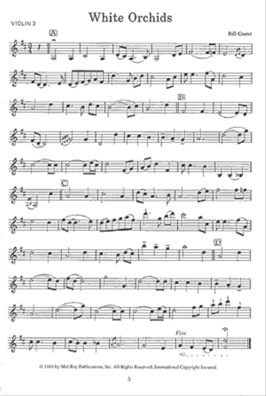 Deluxe Album of Fiddle Waltzes & Slow Airs Violin scores gallery preview page 5