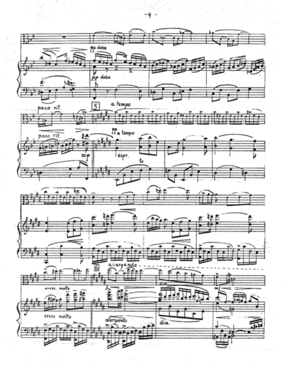 [WeiglK] Sonata for Piano and Viola