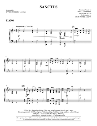 Sanctus - Piano