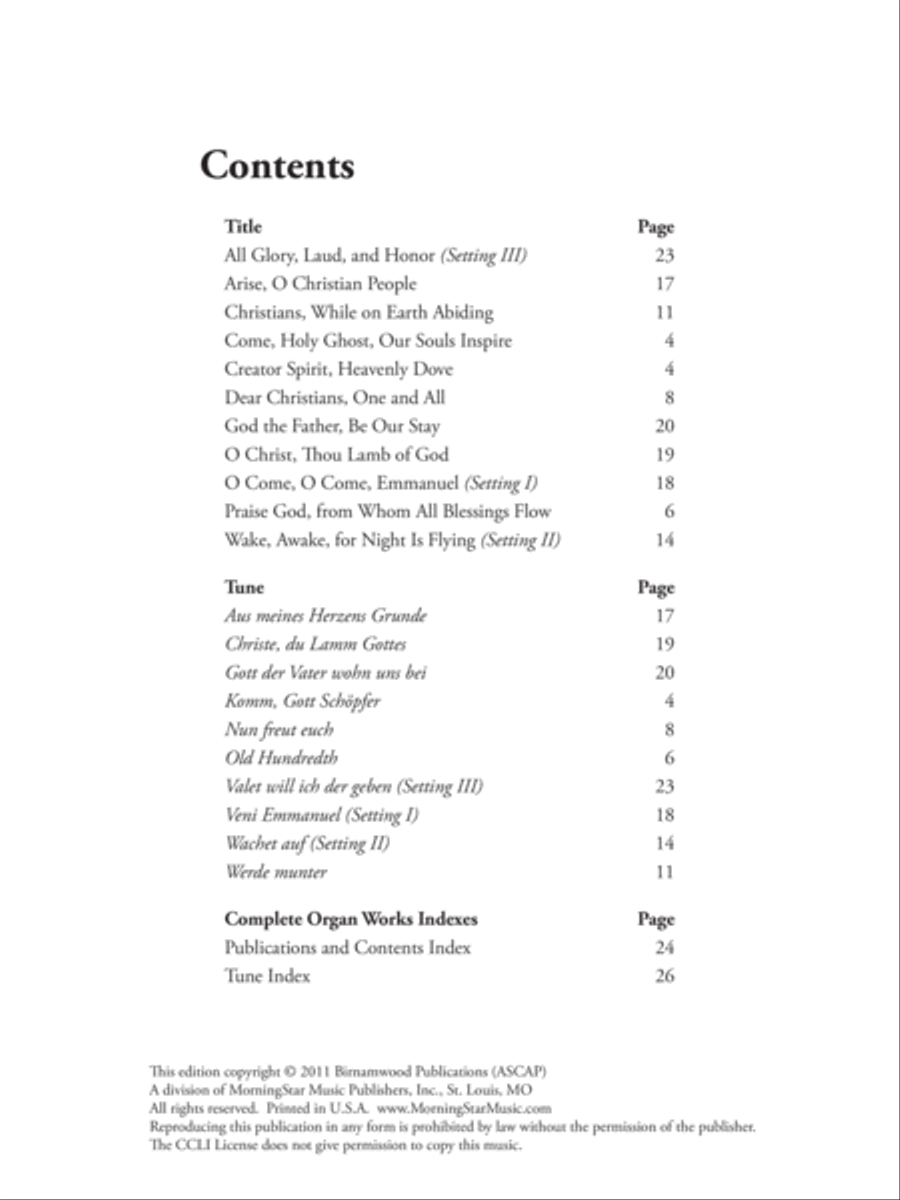 Ten Chorale Improvisations, Set 4 Organ scores gallery preview page 2