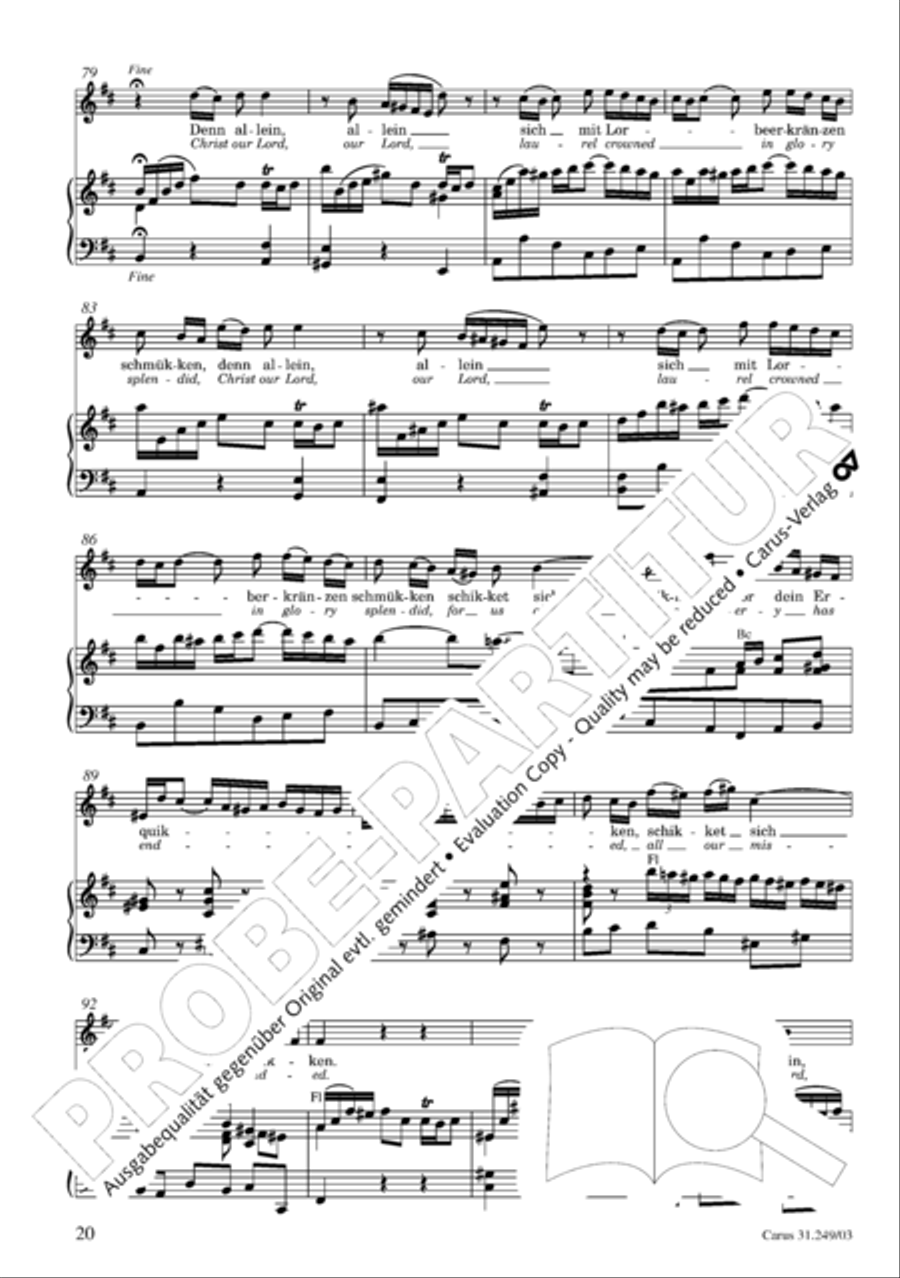 Osteroratorium 4-Part scores gallery preview page 21