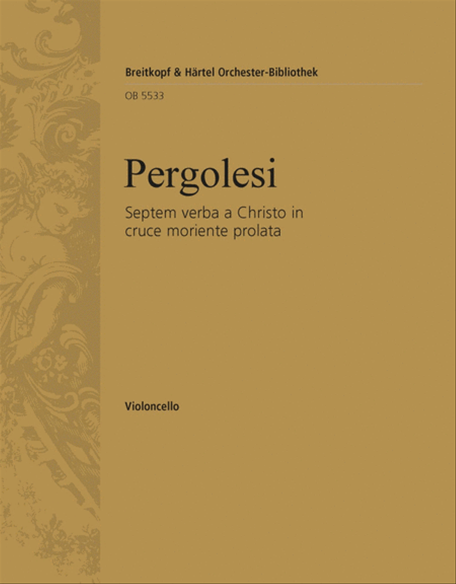 Septem verba a Christo in cruce moriente prolata 4-Part scores gallery preview page 1