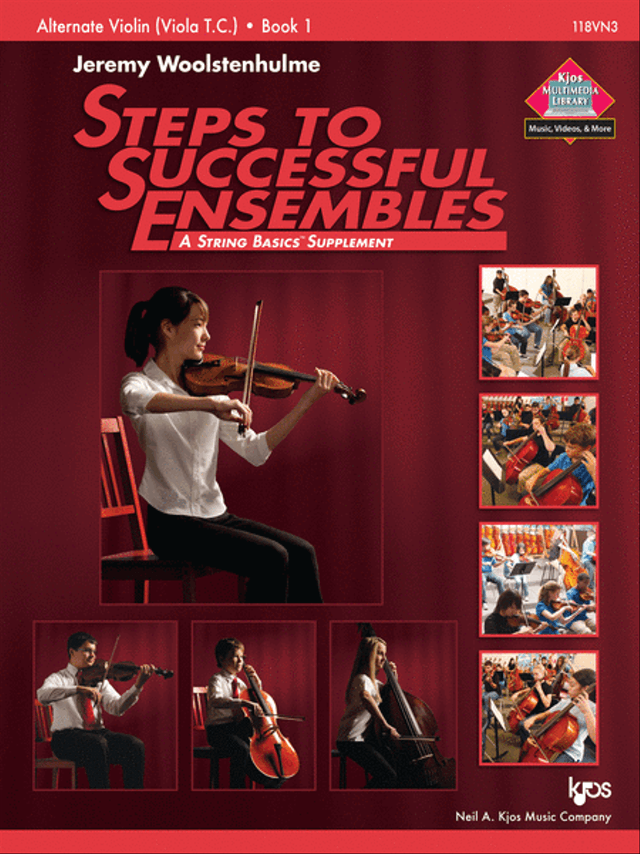 Steps to Successful Ensembles - Book 1 - Alternate Violin (Viola T.C.) Chamber Orchestra scores gallery preview page 1