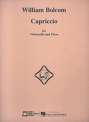 Book cover for Capriccio for Violincello and Piano
