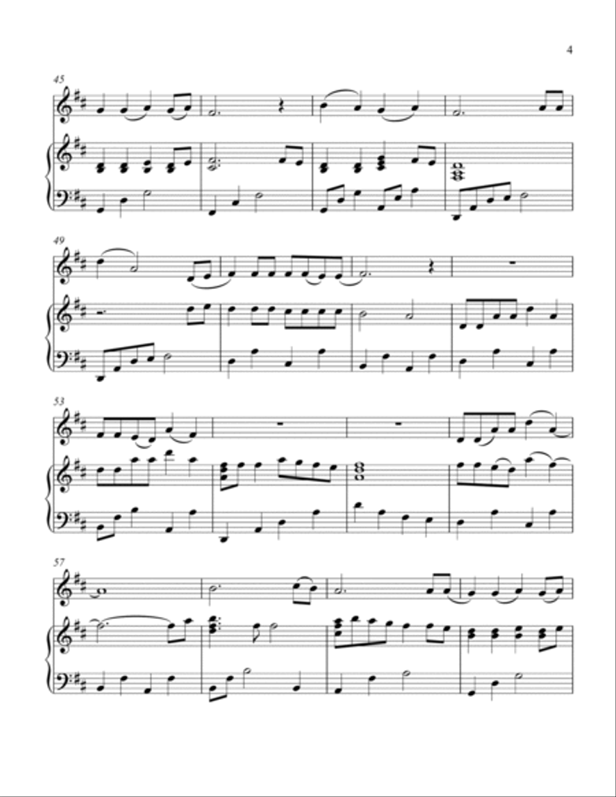 Do You Hear What I Hear Piano scores gallery preview page 6