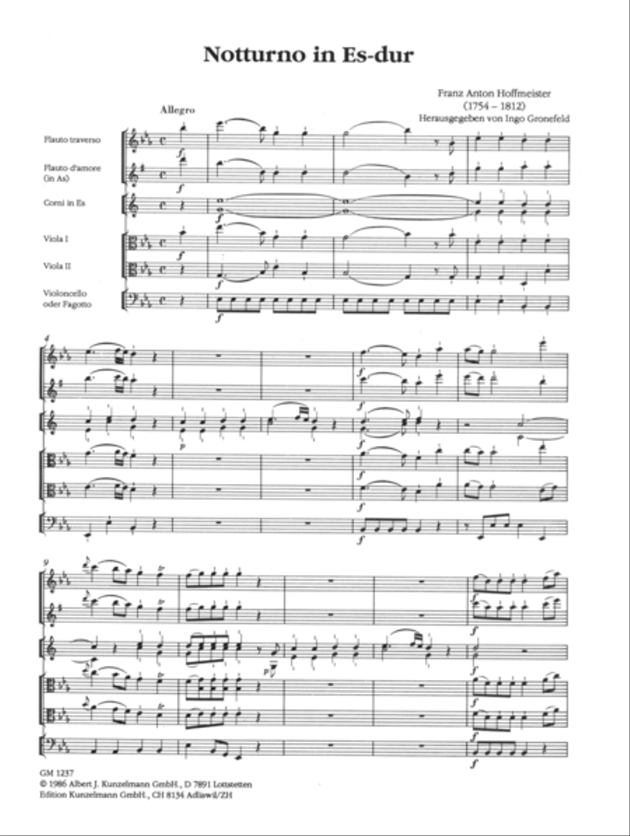 Notturno Bassoon scores gallery preview page 2