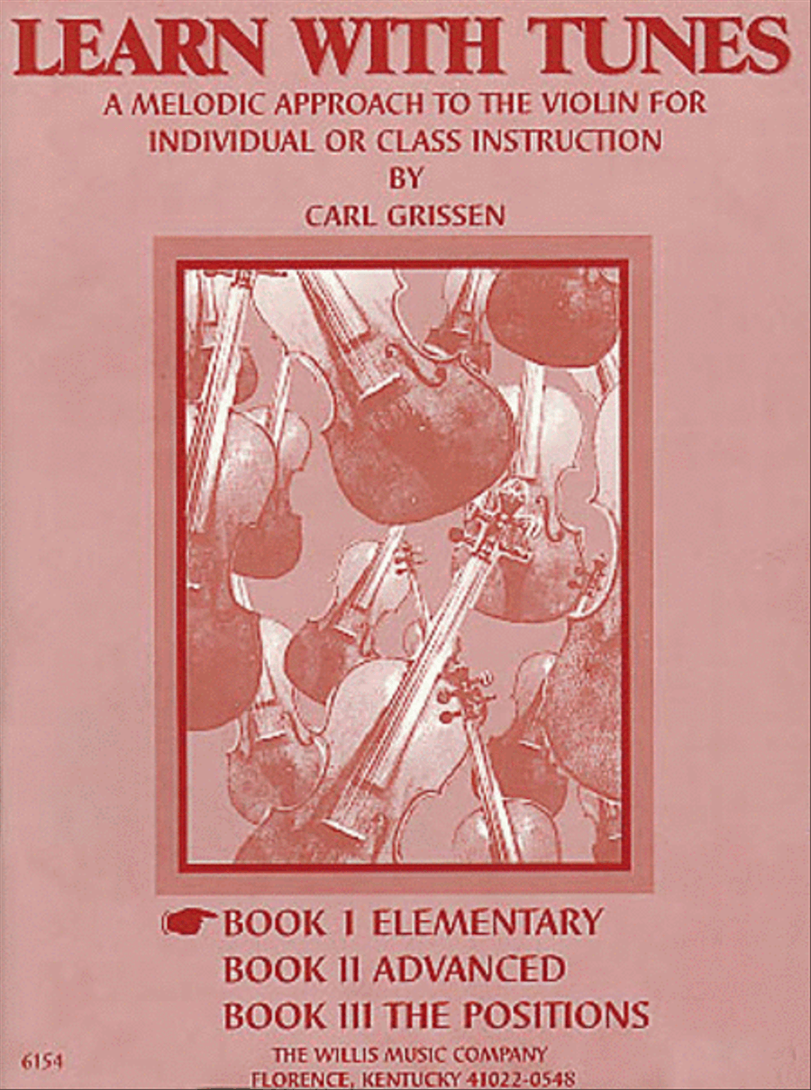 Learn with Tunes – Book 1 Violin Solo scores gallery preview page 1