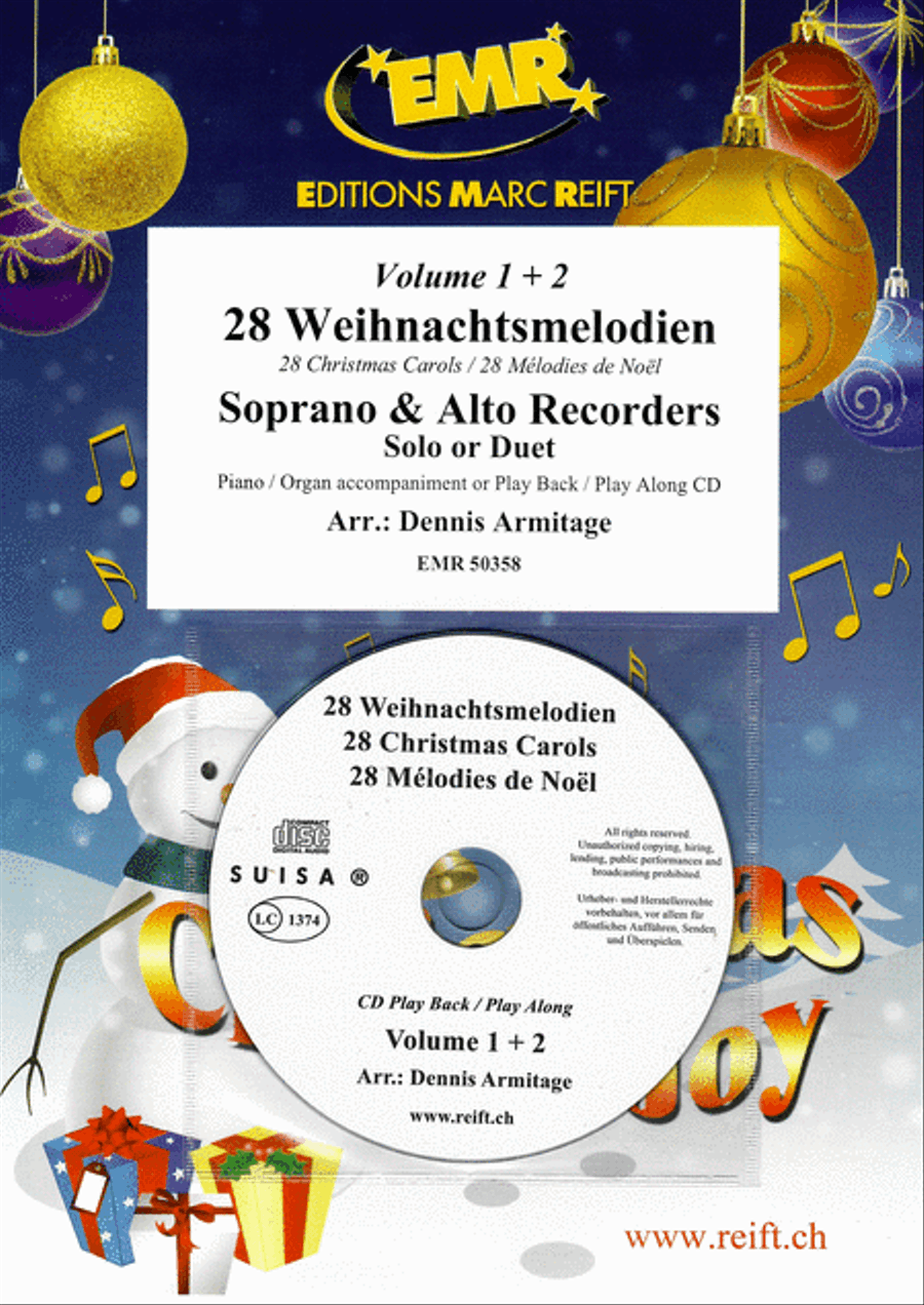 28 Weihnachtsmelodien Vol. 1 + 2