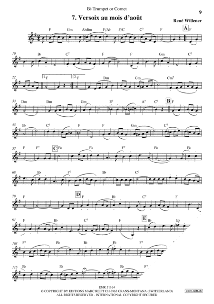 La Fete au Chalet Volume 4 Cornet scores gallery preview page 9