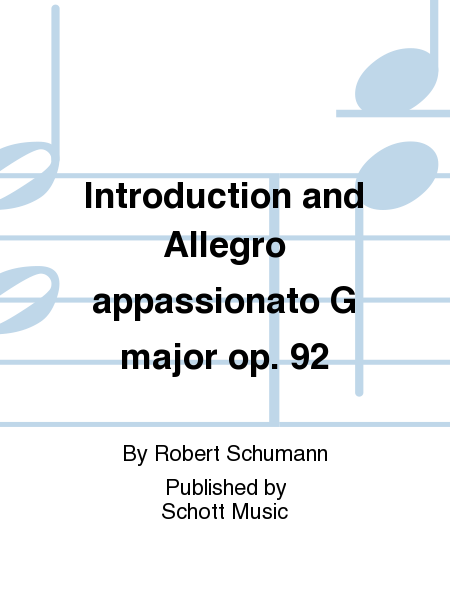 Introduction and Allegro appassionato G major op. 92