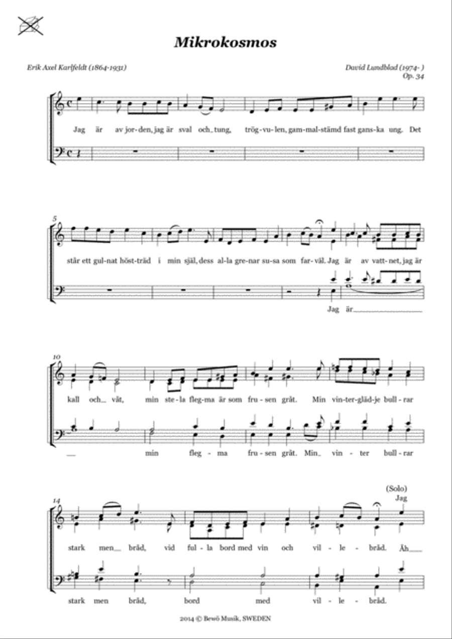 Mikrokosmos Mikrokosmos 4-Part scores gallery preview page 2