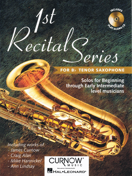 First Recital Series For Tenor Sax Bk/cd