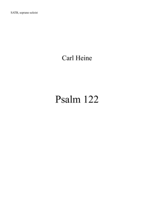 Psalm 122 (SATB, soprano soloist)