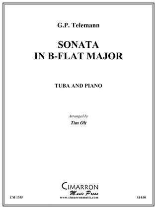 Book cover for Sonata in B-flat Major