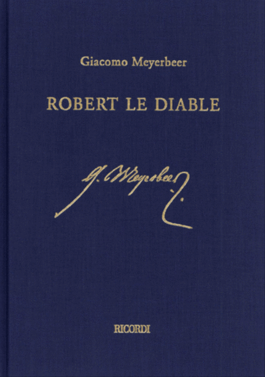 Robert Le Diable Score scores gallery preview page 1