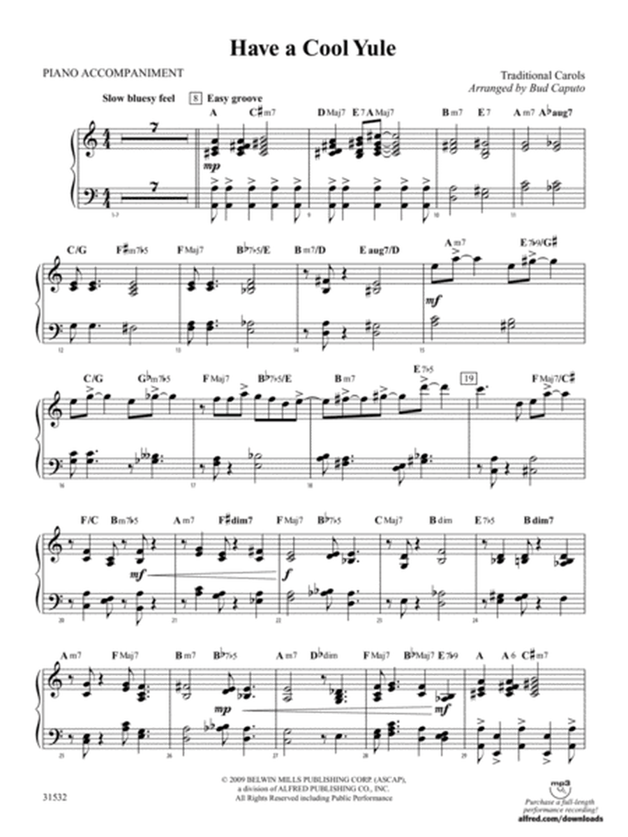 Have a Cool Yule: Piano Accompaniment