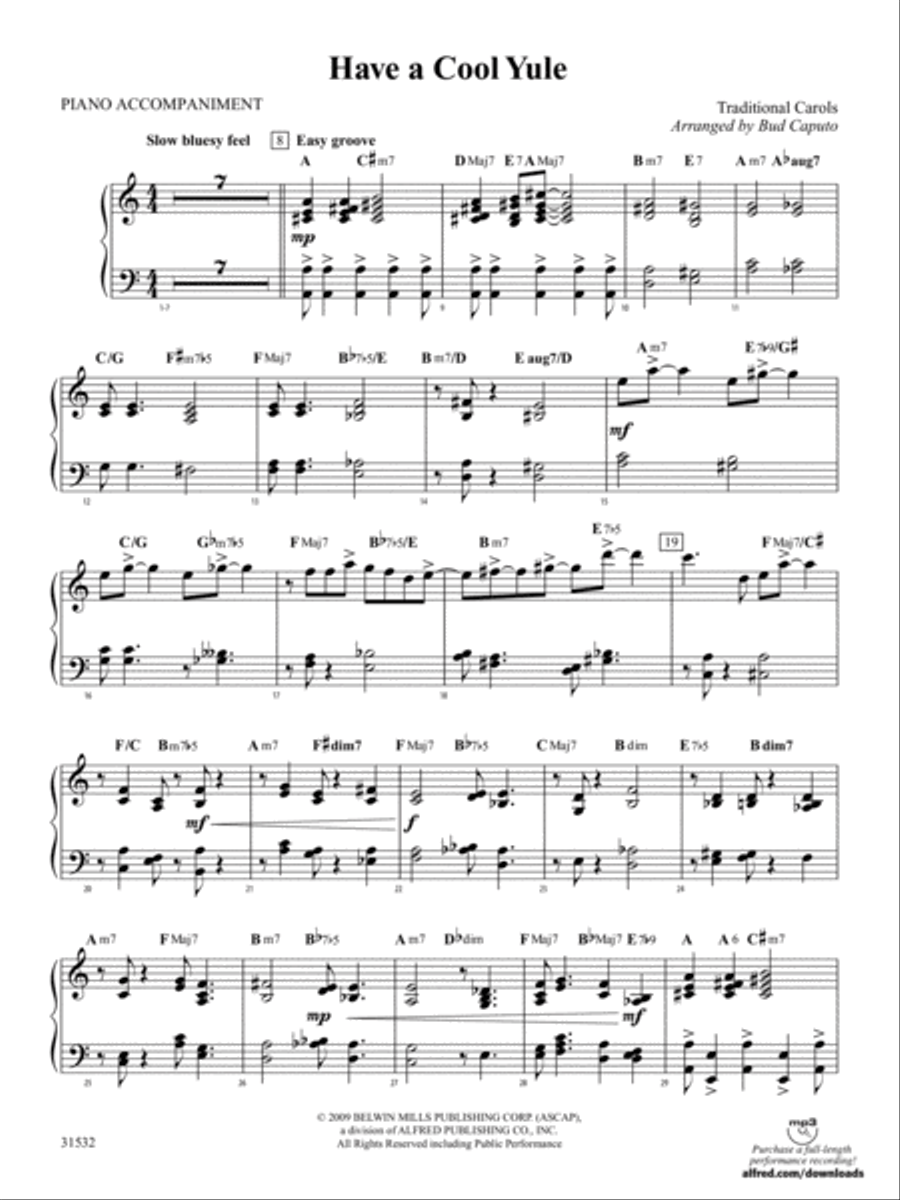 Have a Cool Yule: Piano Accompaniment